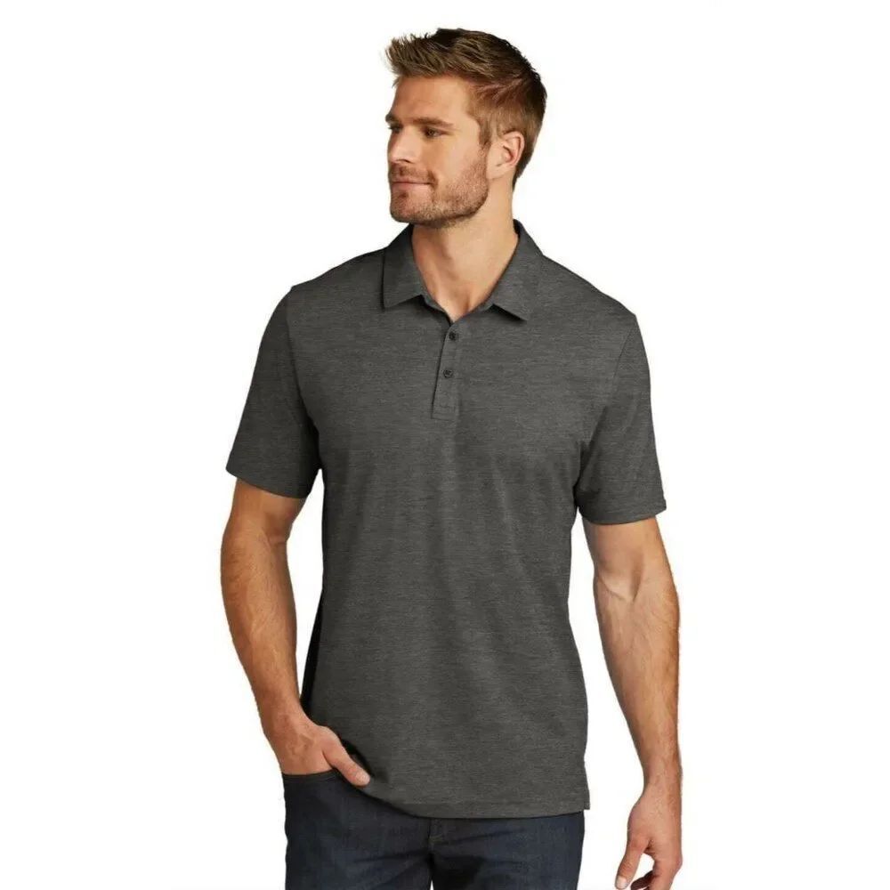 travis mathew Solid gray short sleeve polo Xl